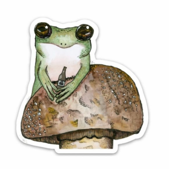Frog Sticker - Picture 1 of 1